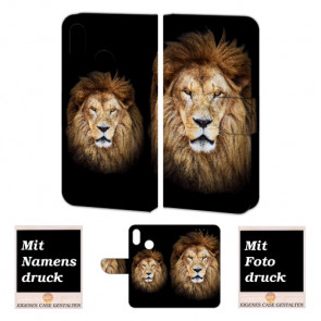 Huawei P Smart (2019) Personalisierte Handyhülle mit Löwe + Fotodruck